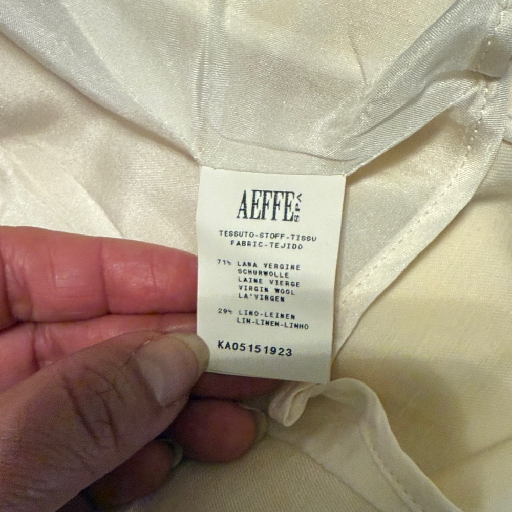 Narciso Rodriguez Cream Trench Coat - Picture 8 of 12